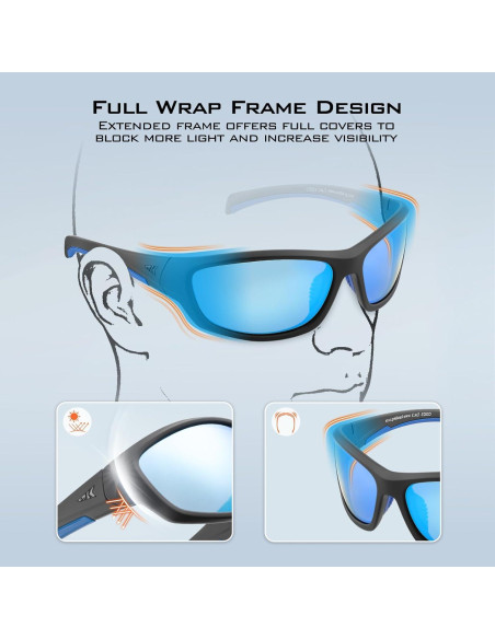 Gafas de Sol Polarizadas KastKing Hiwassee Unisex Gafas de Sol Polarizadas KastKing Hiwassee Unisex
