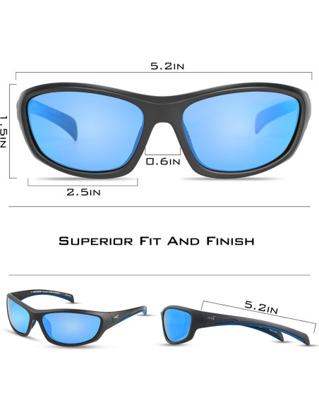 Gafas de Sol Polarizadas KastKing Hiwassee Unisex Gafas de Sol Polarizadas KastKing Hiwassee Unisex