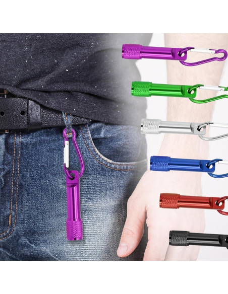 Paquete de 30 Mini Linternas LED CZBRO para Camping y Emergencias Paquete de 30 Mini Linternas LED CZBRO para Camping y Emergencias