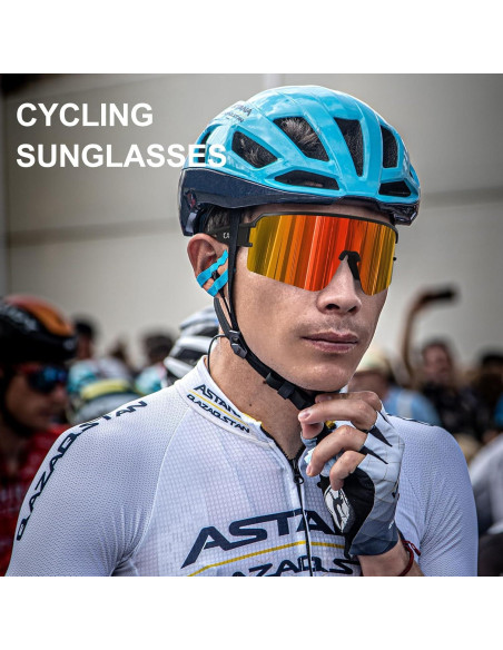 Gafas de Ciclismo SPOSUNE Polarizadas UV400 para Deportes Gafas de Ciclismo SPOSUNE Polarizadas UV400 para Deportes