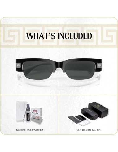 Gafas de sol Versace VE4465 para hombres + Kit iWear