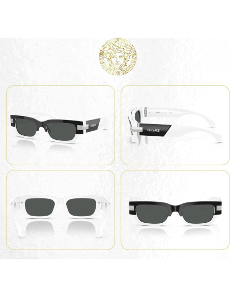 Gafas de sol Versace VE4465 para hombres + Kit iWear Gafas de sol Versace VE4465 para hombres + Kit iWear