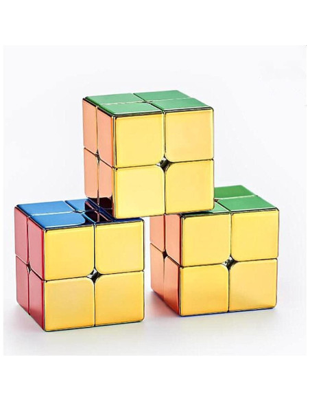 Cubo Magnético LiangCuber Cyclone Boys 2x2 Espejo Brillante Cubo Magnético LiangCuber Cyclone Boys 2x2 Espejo Brillante