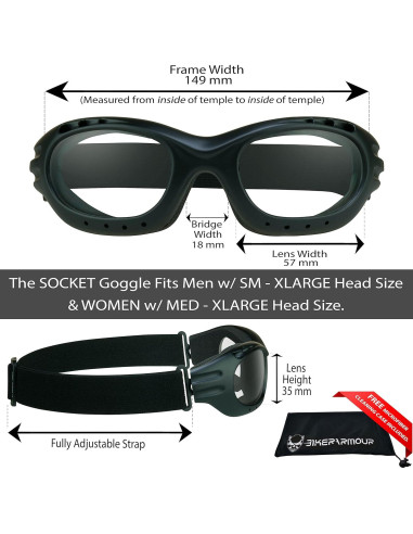 Gafas de seguridad Bikershades para motociclistas - Lentes polarizados