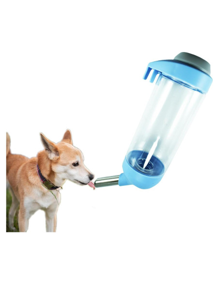 Dispensador de Agua para Perros DEEUCHIS 350ML Sin Goteo Dispensador de Agua para Perros DEEUCHIS 350ML Sin Goteo