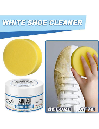 Crema Limpiadora Turbowhite Nexa para Zapatos Blancos 130g
