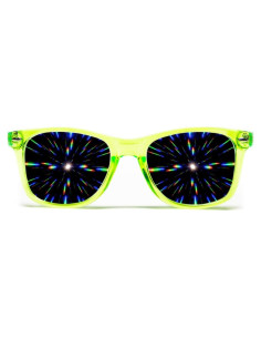 Gafas de Difracción GloFX Ultimate Verde 3D Prisma
