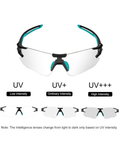 Gafas de sol ROCKBROS fotochromáticas UV400 para ciclismo