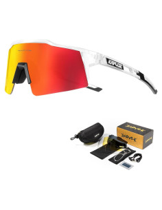 Gafas de sol KAPVOE K9023 polarizadas con 4 lentes