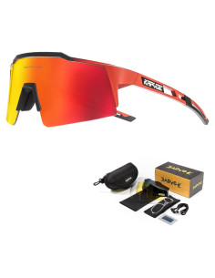 Gafas de sol KAPVOE polarizadas con 4 lentes intercambiables