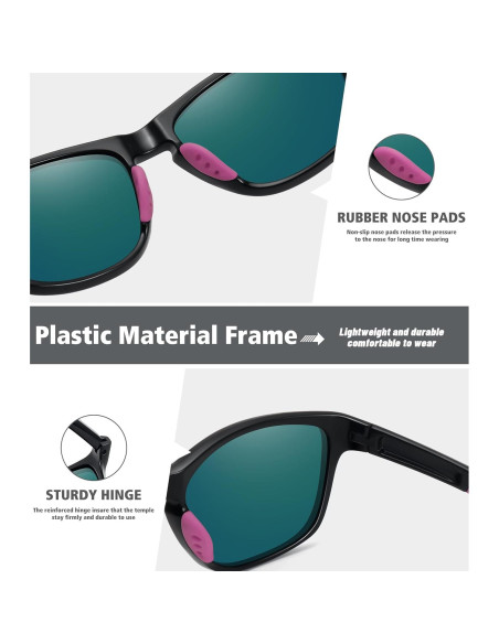Gafas de sol deportivas MEETSUN polarizadas UV400 unisex Gafas de sol deportivas MEETSUN polarizadas UV400 unisex