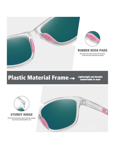 Gafas de sol deportivas MEETSUN polarizadas UV400 unisex Gafas de sol deportivas MEETSUN polarizadas UV400 unisex