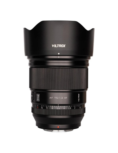 Lente VILTROX AF 75mm F1.2 para Fuji X - Prime APS-C