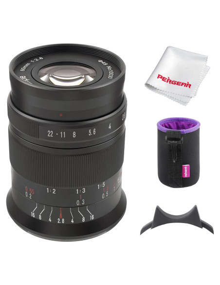 Lente Macro 7artisans 60mm F2.8 II para Fuji X-mount Lente Macro 7artisans 60mm F2.8 II para Fuji X-mount