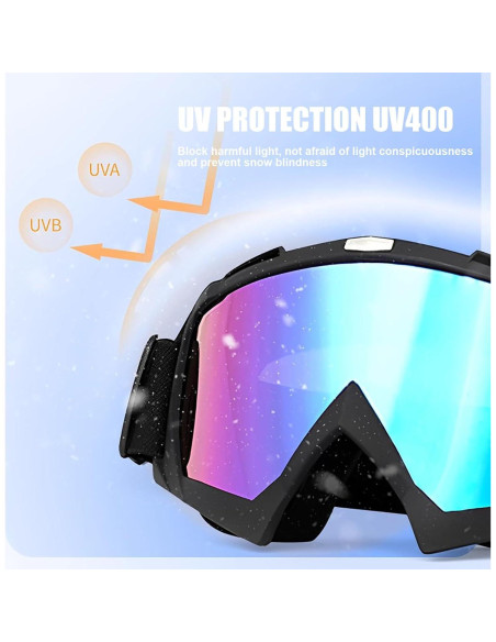 Gafas de Motocross Immoono con Balaclava Verde y Lentes Humo Gafas de Motocross Immoono con Balaclava Verde y Lentes Humo