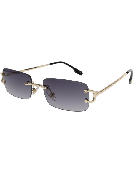 Gafas de Sol FLAWLESS Unisex Sin Montura Doradas 55mm Gafas de Sol FLAWLESS Unisex Sin Montura Doradas 55mm