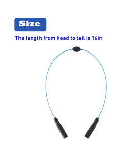 Correa para Gafas Omnful Azul 40.64 cm Unisex 2