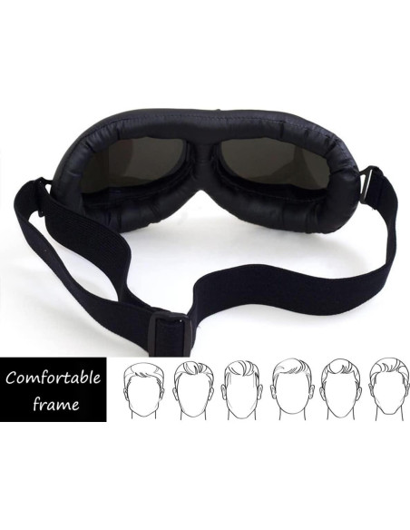 Gafas de piloto Kucehiup plegables UV protección