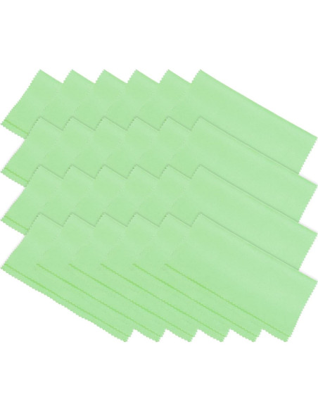 Paño de Microfibra PATIKIL 24 Unidades Verde 17.78x15.24 cm Paño de Microfibra PATIKIL 24 Unidades Verde 17.78x15.24 cm