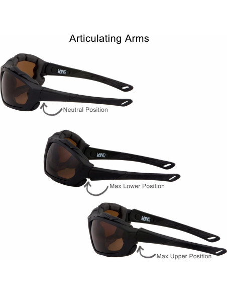 Gafas de sol polarizadas WYND Blocker 330 con espuma Gafas de sol polarizadas WYND Blocker 330 con espuma