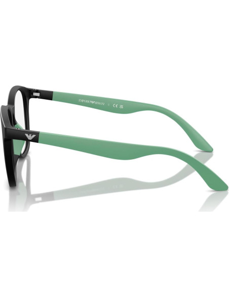 Gafas Recetadas para Niños Emporio Armani EK3004 Negro Mate Gafas Recetadas para Niños Emporio Armani EK3004 Negro Mate