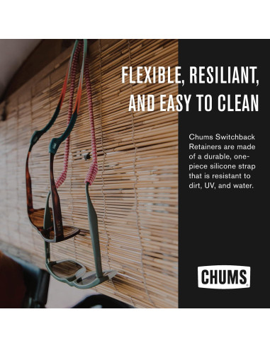 Retenedor de Gafas Chums Switchback Silicona Ligera