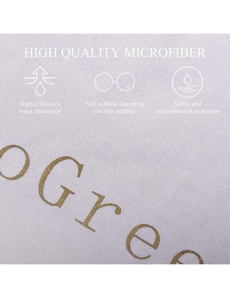 Paño de limpieza de microfibra SooGree, paquete de 8 Paño de limpieza de microfibra SooGree, paquete de 8