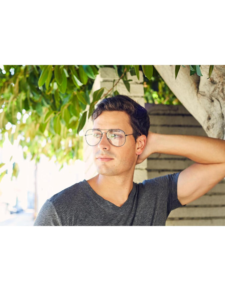 Gafas de sol aviador para hombres y mujeres marco metalico