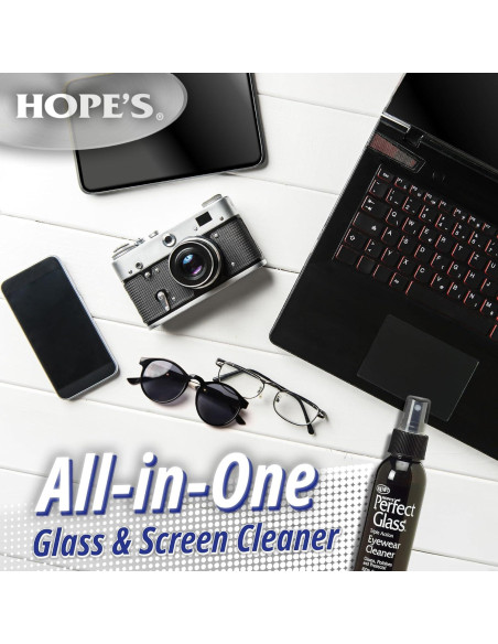 Limpiador de Gafas Hope's Perfect Glass 118 ml Antiarañazos Limpiador de Gafas Hope's Perfect Glass 118 ml Antiarañazos
