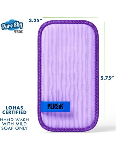 Paño Limpiador de Gafas Pure-Sky - Microfibra Ultra - 4 Pzas 2