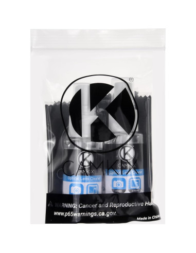 Kit de limpieza Camkix - 2 sprays y 2 paños microfibra