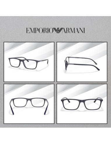 Gafas Emporio Armani EA4160 Azul Mate + Lentes Magnéticos