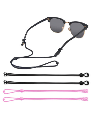 Correas Ajustables para Gafas OPUGIT 4 Pcs Silicona 52 cm