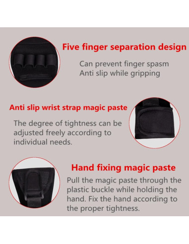 Guantes de Entrenamiento Auxiliares Aliewin para Rehabilitación