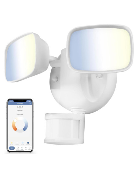 Luz de Inundación Inteligente Feit Electric 28W LED con Sensor Luz de Inundación Inteligente Feit Electric 28W LED con Sensor