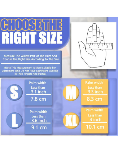 Guantes de Compresión DRNAIETY para Artritis - Sin Dedos, Negro