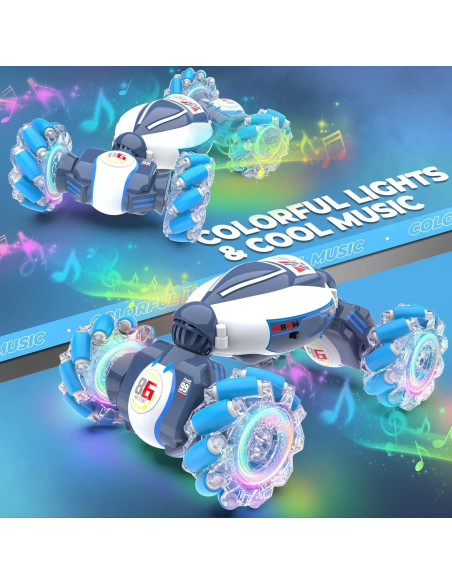 Coche RC Dysaim Acrobacias 4WD Sensor de Gestos 32.5cm Coche RC Dysaim Acrobacias 4WD Sensor de Gestos 32.5cm