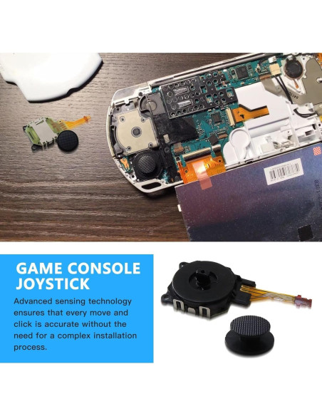 Joystick Analógico y Tapa Rocker Negra INGQI para PSP 3000 Joystick Analógico y Tapa Rocker Negra INGQI para PSP 3000