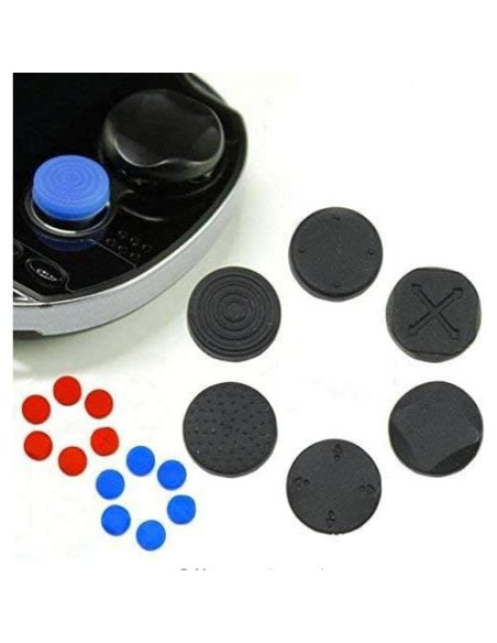 Set de Cubiertas de Silicona para Joystick PSV 1000 2000 Negro Set de Cubiertas de Silicona para Joystick PSV 1000 2000 Negro