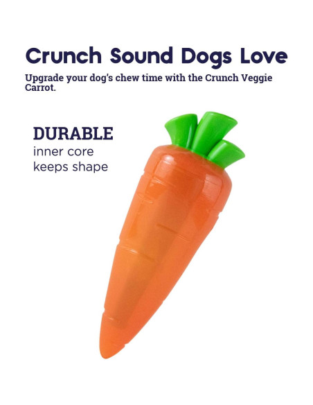 Juguete para Masticar Perro Petstages Crunch Veggies Grande Juguete para Masticar Perro Petstages Crunch Veggies Grande