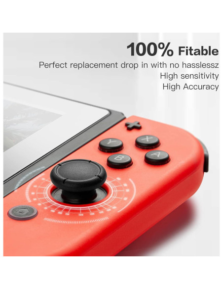 Joystick GuliKit Hall Switch Joycon Sin Deriva 4 Piezas Joystick GuliKit Hall Switch Joycon Sin Deriva 4 Piezas