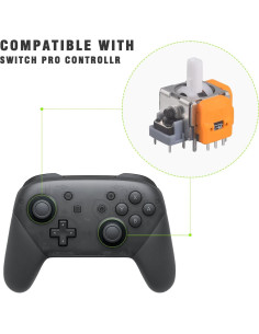 Joystick Analógico VGBUS Efecto Hall 10 Paquetes para Switch Pro 2