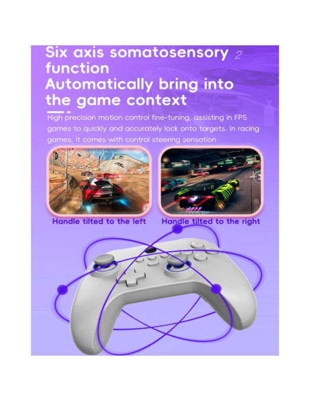 Controlador Inalámbrico COOBILE Gamepad Bluetooth Negro Controlador Inalámbrico COOBILE Gamepad Bluetooth Negro