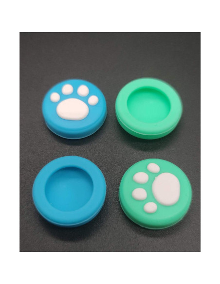 Tapa de agarre de joystick analógico Ambertown para Switch NS y Lite - Verde y Azul (2PCS) Tapa de agarre de joystick analógico Ambertown para Switch NS y Lite - Verde y Azul (2PCS)