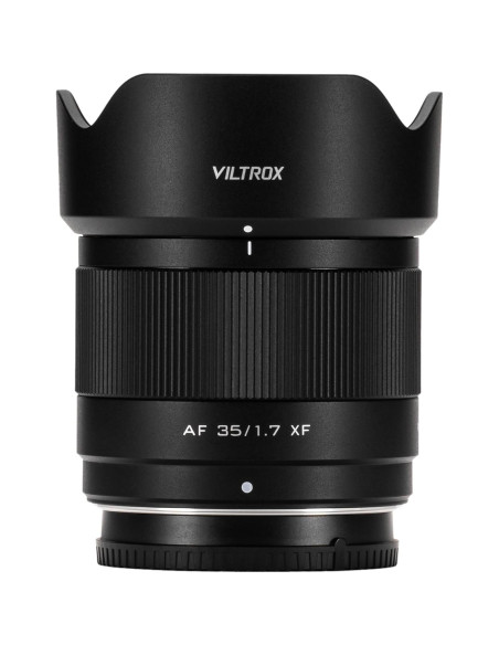 Lente VILTROX 35mm f/1.7 Auto Enfoque para Cámaras Fuji Lente VILTROX 35mm f/1.7 Auto Enfoque para Cámaras Fuji