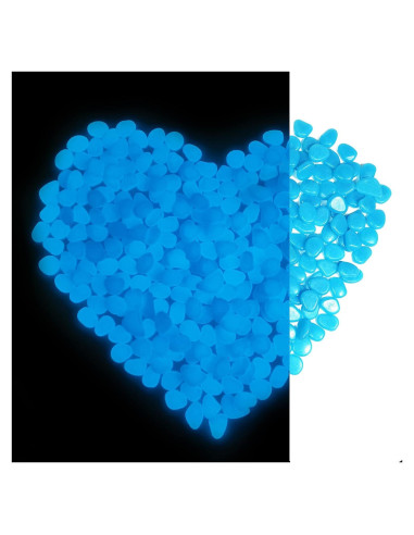 Piedras Brillantes Luminosa Dynarally 100pcs Azul 2-3cm