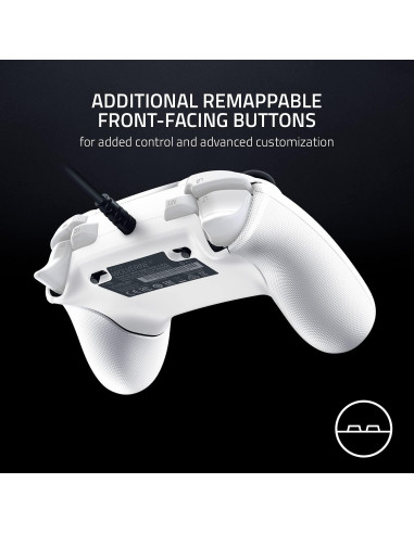 Controlador Razer Wolverine V2 Blanco para Xbox y PC