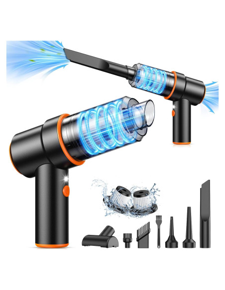 Aspiradora de Mano KMM LT-117-01 11000PA Inalámbrica 120W Aspiradora de Mano KMM LT-117-01 11000PA Inalámbrica 120W
