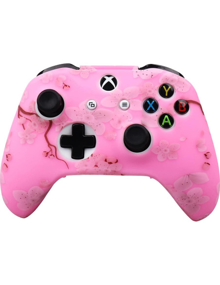 Funda de Silicona RALAN Rosa para Controlador Xbox One Funda de Silicona RALAN Rosa para Controlador Xbox One