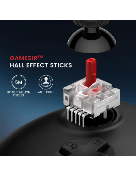 Controlador GameSir G7 HE para Xbox y PC con Cable Negro Controlador GameSir G7 HE para Xbox y PC con Cable Negro